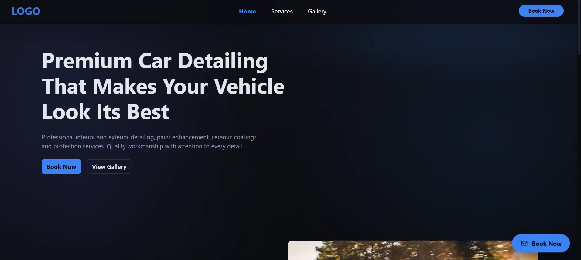 West London Detailing website